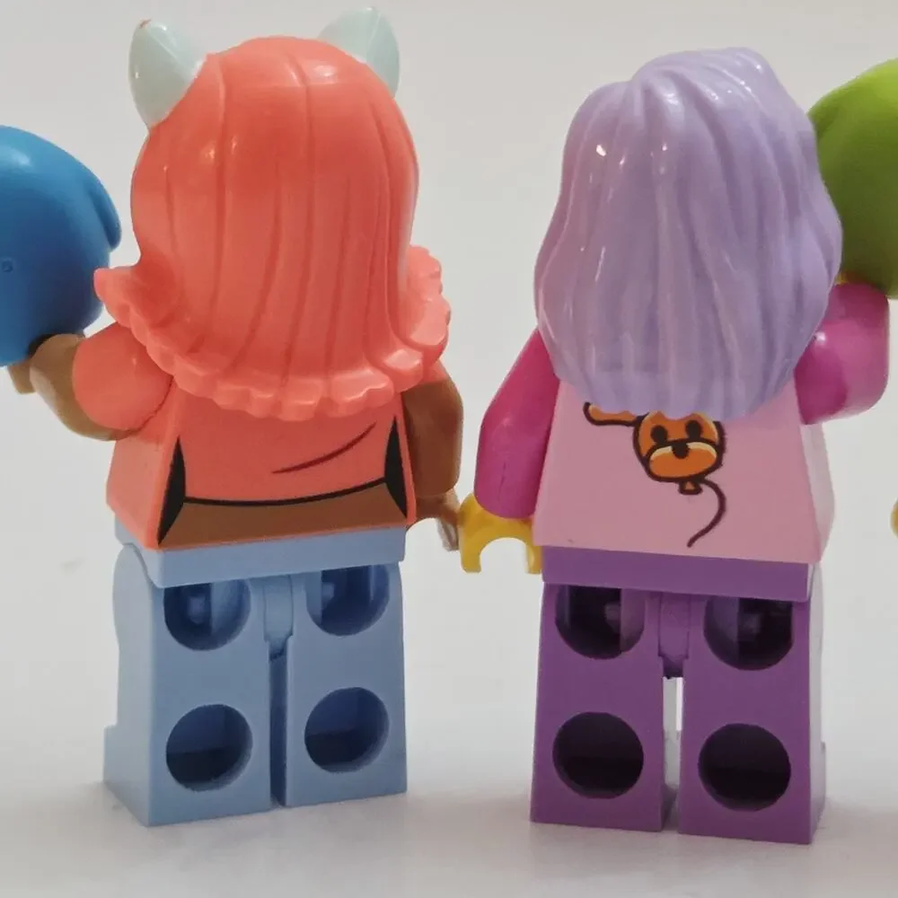 LEGO Pajama Party Girls Night Slumber Party Stuffed Animal Minifigure MOC Lot